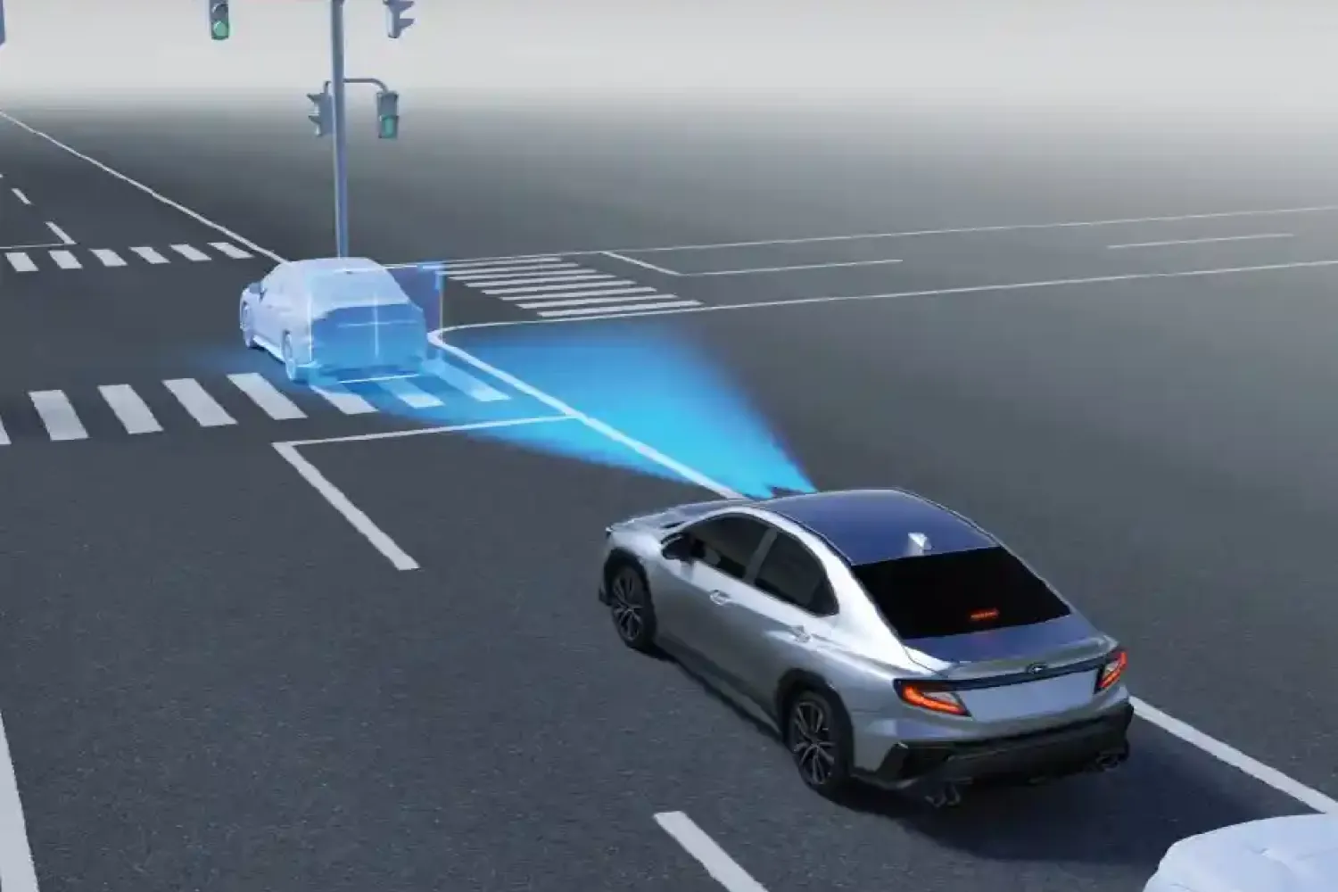 Frenado previo a la colisión